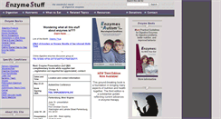 Desktop Screenshot of enzymestuff.com